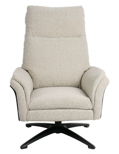 lænestol med fodskammel stof moderne design otiumstol drejefod drej