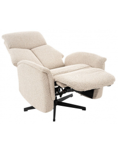 lænestol med vippefunktion med indbygget fodskammel stof 2