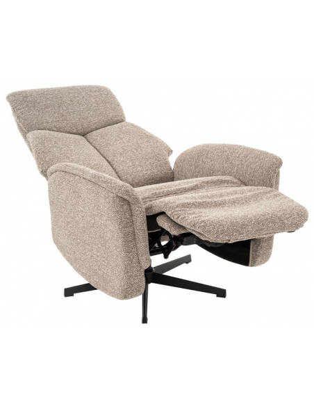 lænestol elektrisk med vippefunktion med indbygget fodskammel