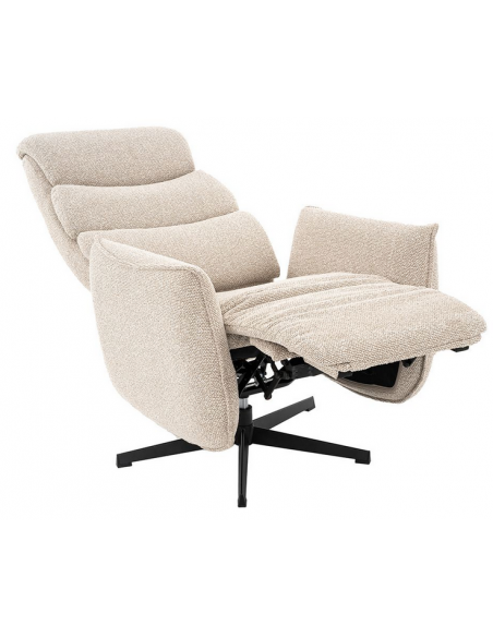 lænestol elektrisk med vippefunktion med indbygget fodskammel