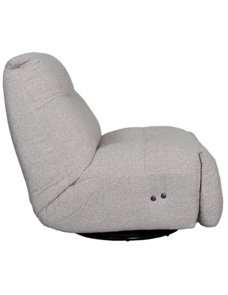 lænestol elektrisk med indbygget fodskammel