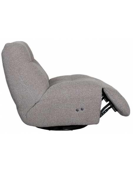 lænestol elektrisk med indbygget fodskammel