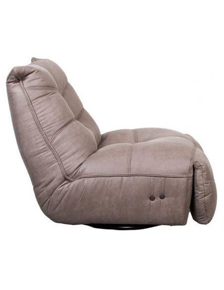 lænestol elektrisk med indbygget fodskammel