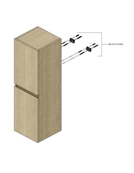 badeværelsesskab skab badeværelse vægskab eg