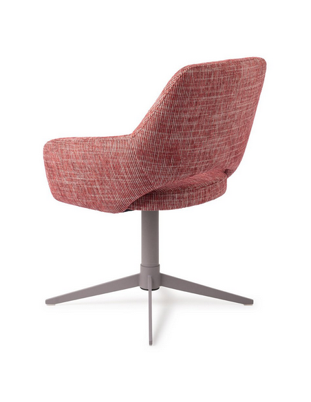 spisebordsstol med armlæn og drejefod stof moderne design drej drejefunktion