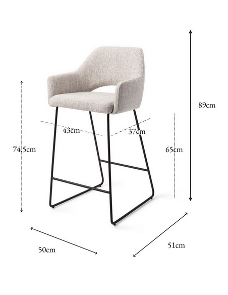 barstol ryg ryglæn høj lav køkkenø køkken moderne design restaurant