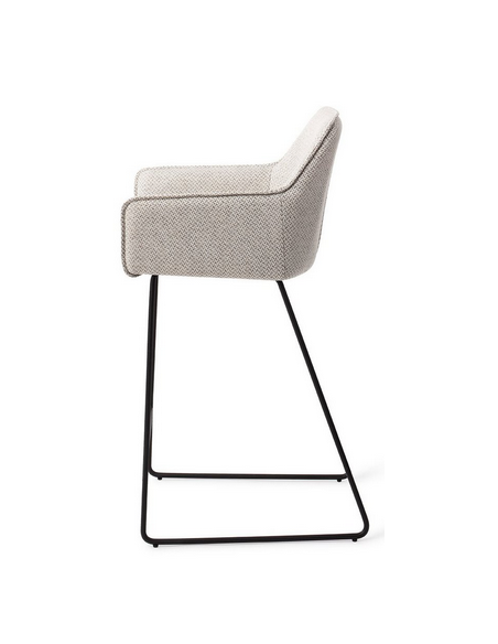 barstol armlæn stof moderne design køkken køkkenø ryg ryglæn