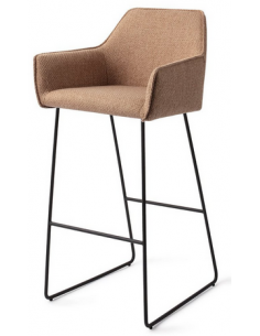 barstol ryg ryglæn armlæn stof moderne design køkken køkkenø 2