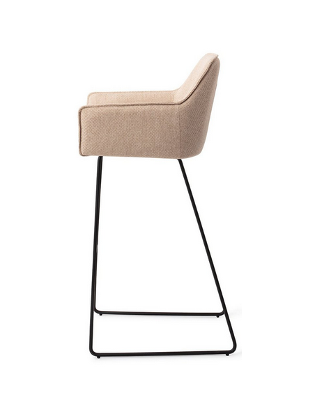 barstol armlæn stof moderne design køkken køkkenø ryg ryglæn