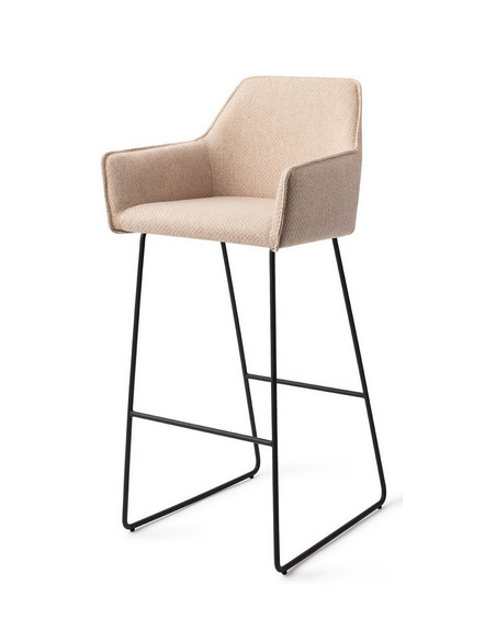 barstol armlæn stof moderne design køkken køkkenø ryg ryglæn