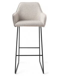 barstol armlæn stof moderne design køkken køkkenø ryg ryglæn