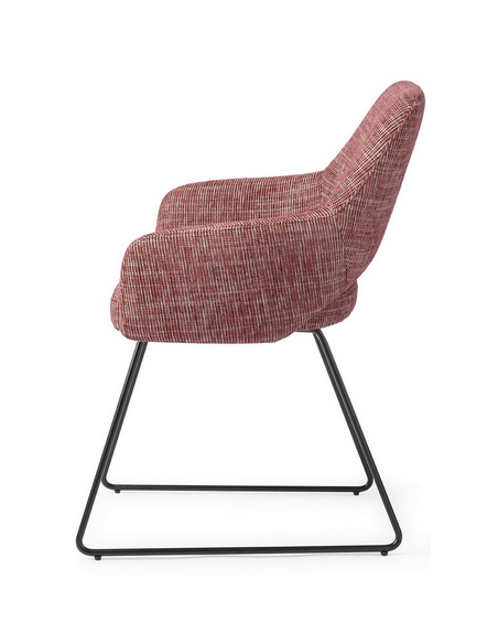 spisebordsstol med armlæn stof moderne design