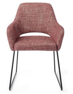 spisebordsstol med armlæn stof moderne design