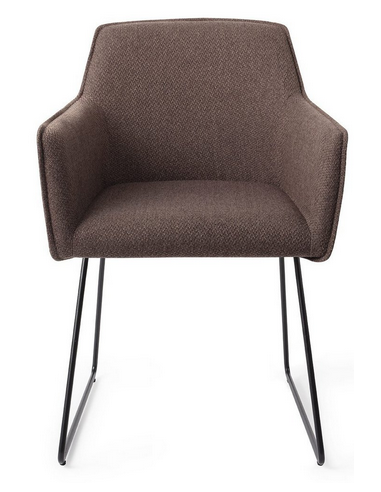 spisebordsstol med armlæn stof moderne design