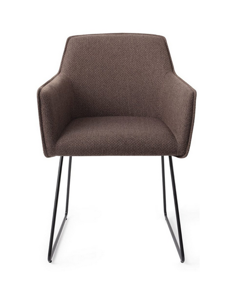 spisebordsstol med armlæn stof moderne design