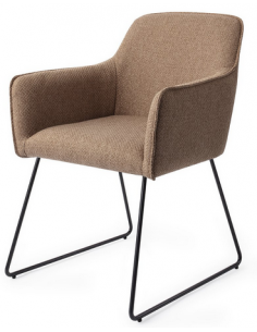 spisebordsstol med armlæn stof moderne design 2