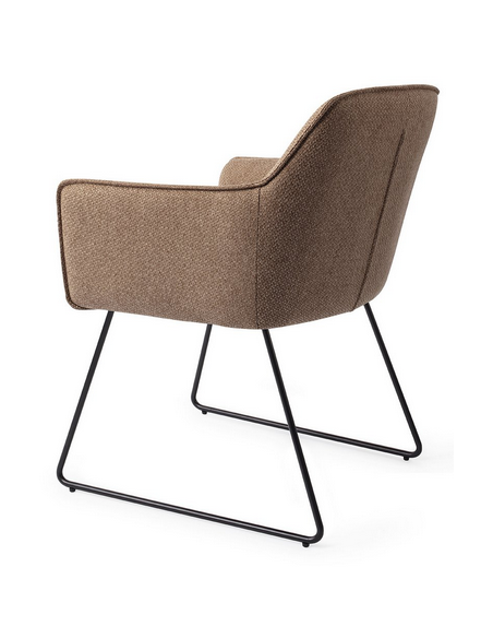 spisebordsstol med armlæn stof moderne design