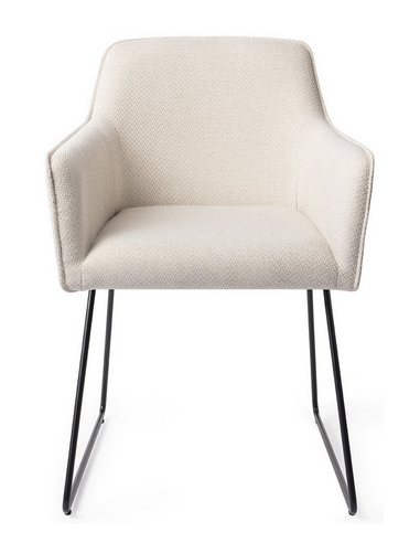 spisebordsstol med armlæn stof moderne design