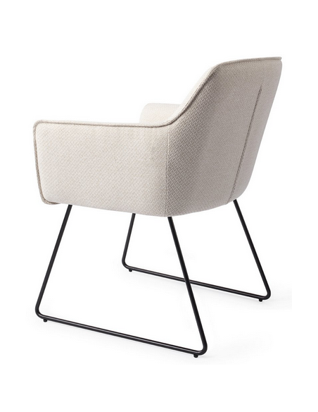 spisebordsstol med armlæn stof moderne design