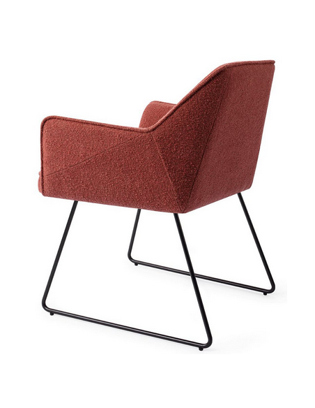 spisebordsstol med armlæn stof moderne