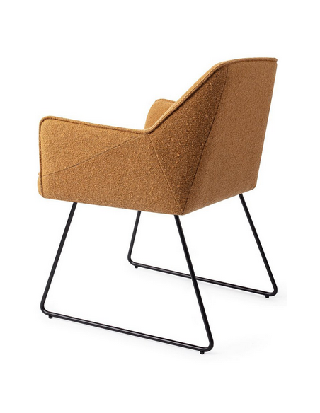 spisebordsstol med armlæn stof moderne design