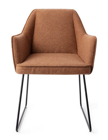 spisebordsstol med armlæn stof moderne design