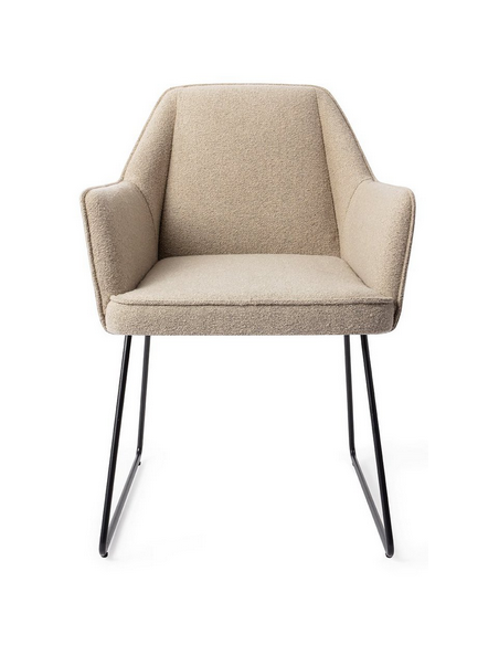 spisebordsstol med armlæn stof moderne design