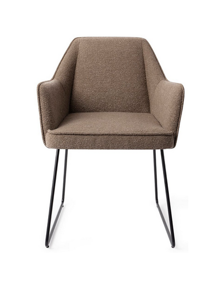 spisebordsstol med armlæn stof moderne design