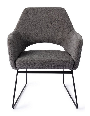 loungestol lænestol med armlæn stof moderne design