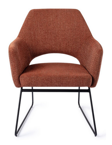 loungestol lænestol med armlæn stof moderne design