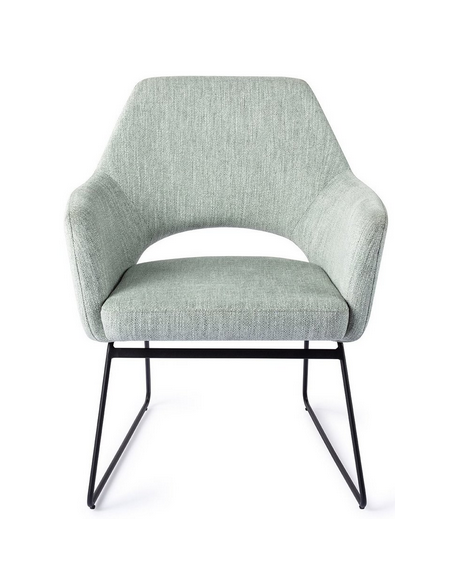 loungestol lænestol med armlæn stof moderne design