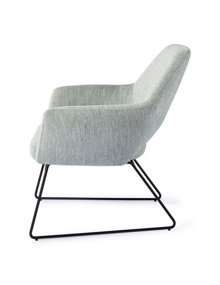 loungestol lænestol med armlæn stof moderne design