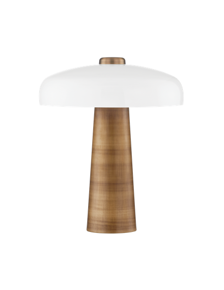 bordlampe messing marmor moderne design stor