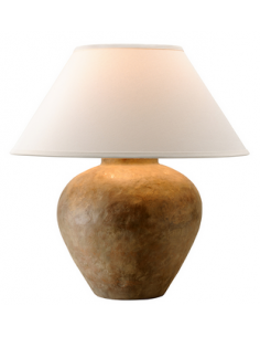 bordlampe messing moderne design stor