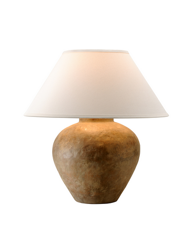 bordlampe messing moderne design stor