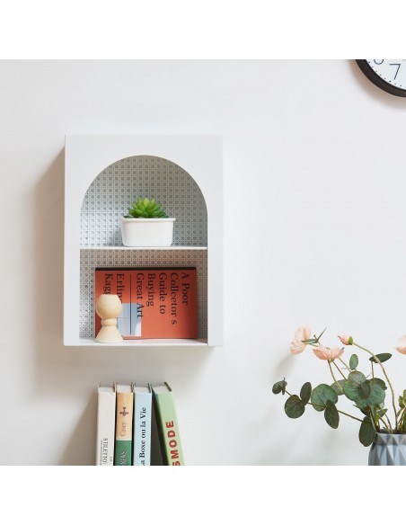 moderne hylde farvet børneværelse badeværelse