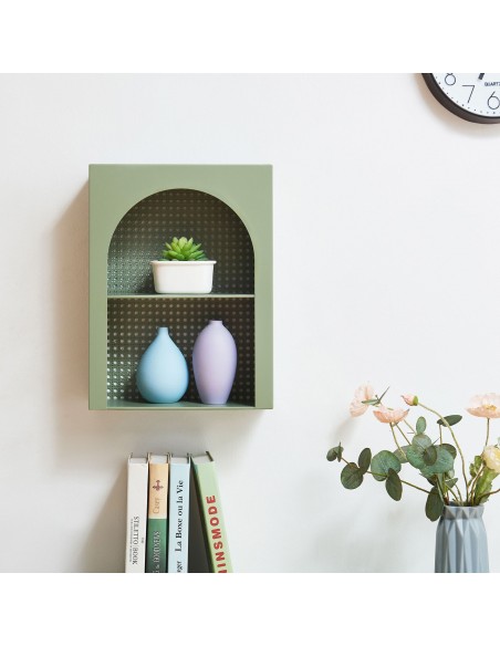 moderne hylde farvet børneværelse badeværelse