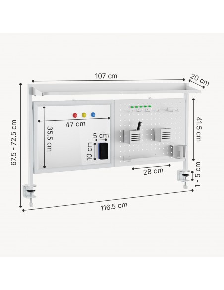 hæve sænke skrivebord computerbord børn børneværelse indretning