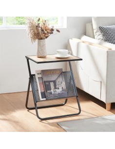 sofabord sidebord stuemøbler rundt moderne design klapbord 2