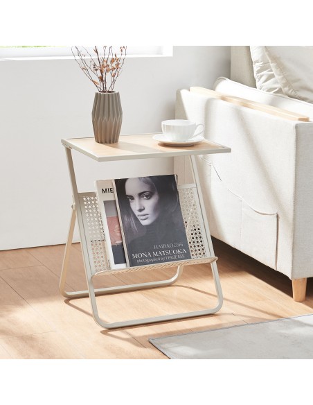 sofabord sidebord stuemøbler rundt moderne design klapbord