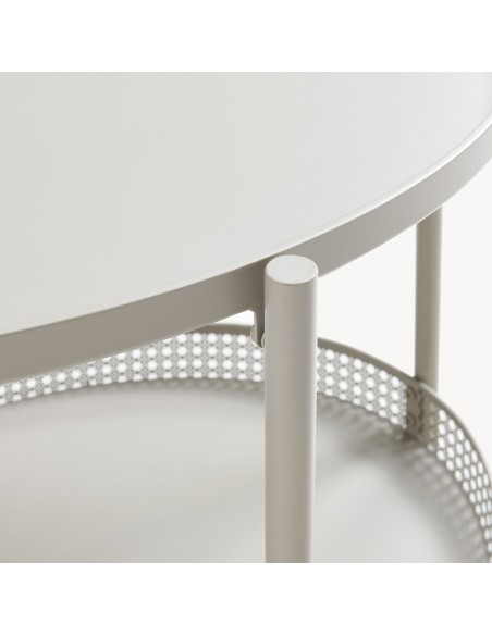 sofabord sidebord stuemøbler ovalt moderne design