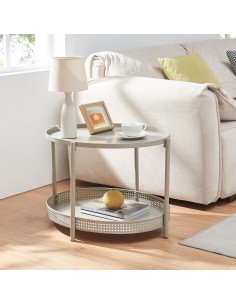 sofabord sidebord stuemøbler ovalt moderne design 2