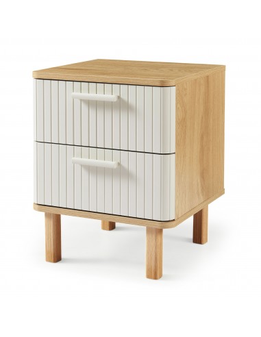 sengebord natbord træ opbevaring moderne eg