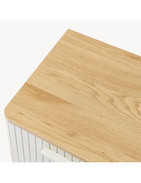 sengebord natbord træ opbevaring moderne eg