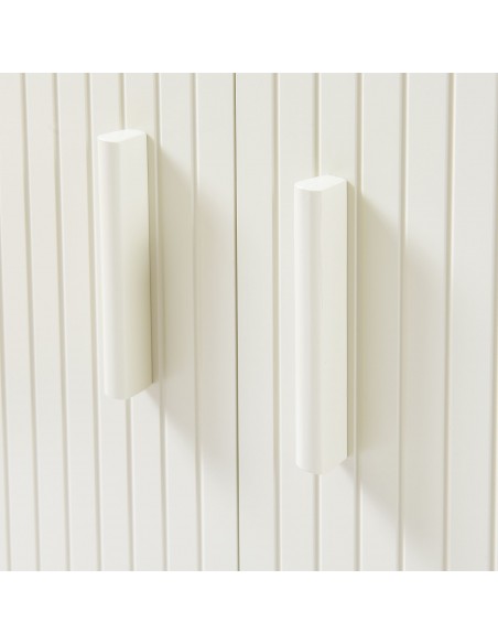 skænk træ eg sideboard opbevaring stuemøbler smal