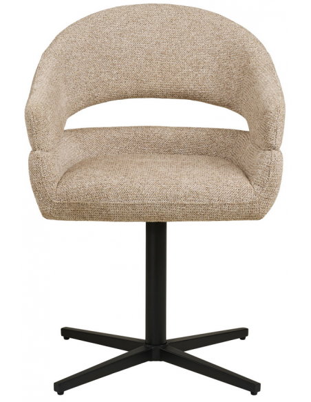 spisebordsstol armlæn drejefod drej moderne design stof