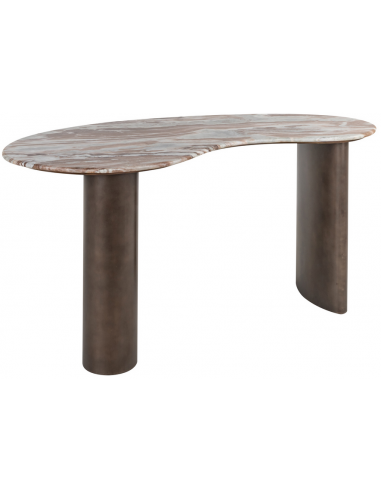 skrivebord moderne design træ marmor organisk