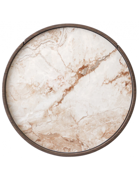 sengebord natbord egetræ eg brun moderne design skuffer