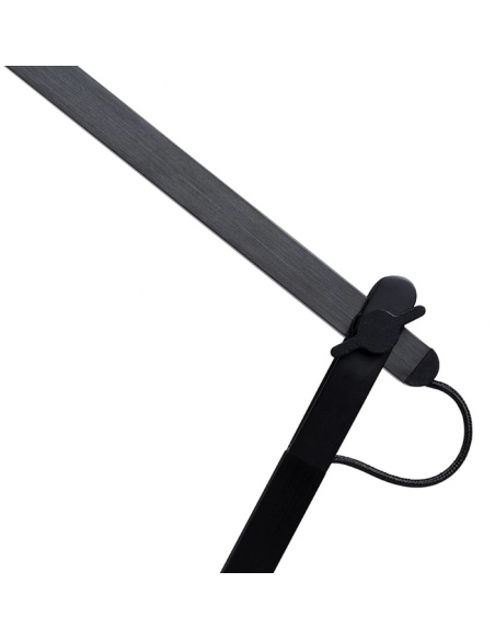 skrivebordslampe bordplade klemme sort led skrivebord børneværelse dæmpbar dæmper