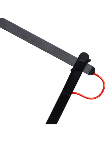 skrivebordslampe bordplade klemme sort led skrivebord børneværelse dæmpbar dæmper